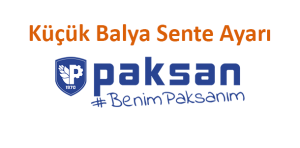 Küçük Balya Makinası Sente Ayarı